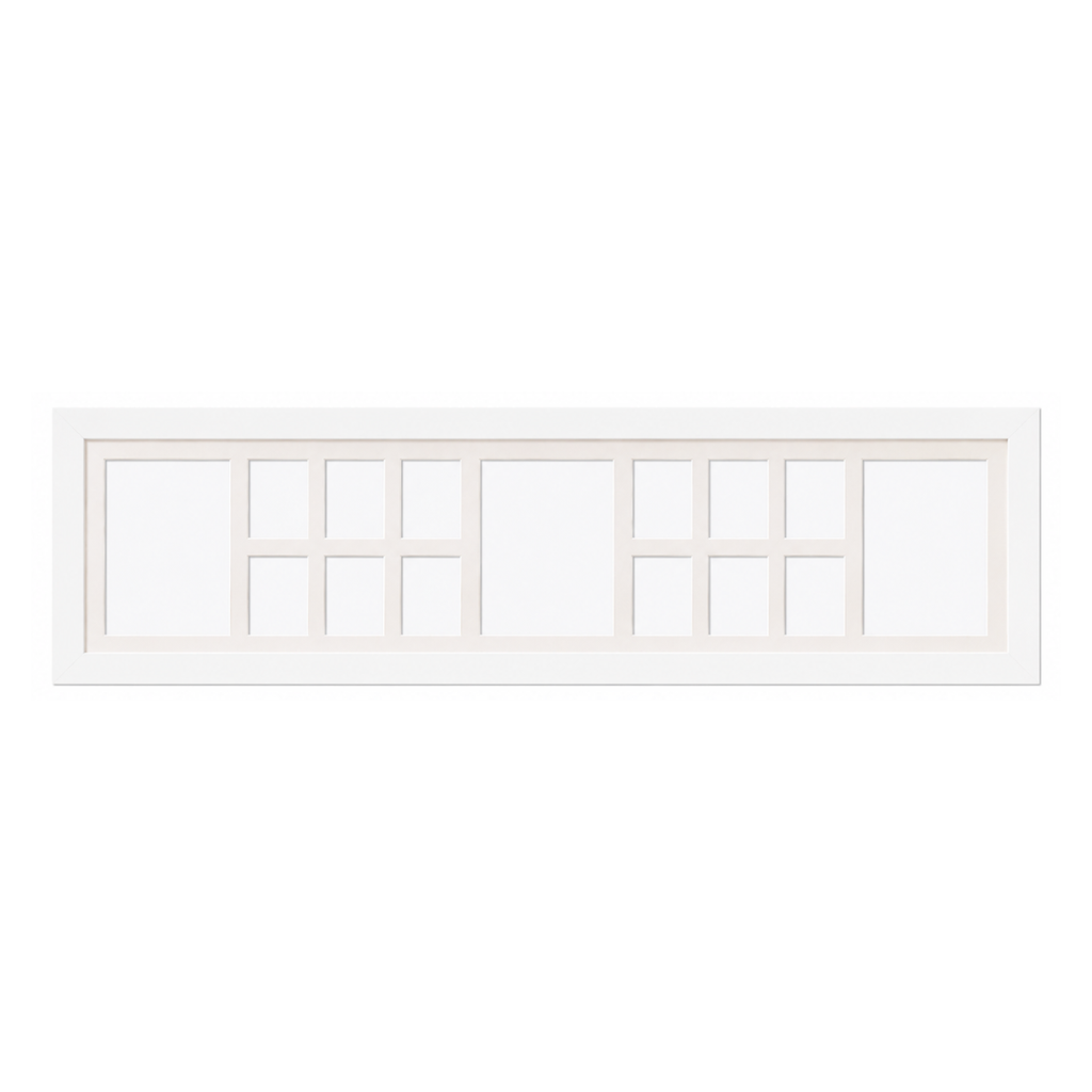 White Large Landscape School Years Photo Frame Milestone Edition displaying school photos from Pre-School to Year 12