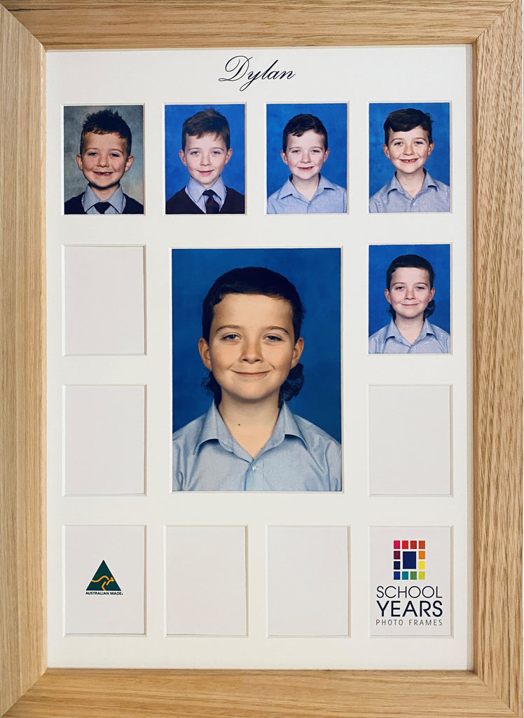 *Personalised Large School Years Photo Frame