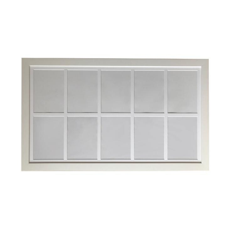 White Gallery School Years Photo Frame displaying 10 standard 5x7 inch school photos
