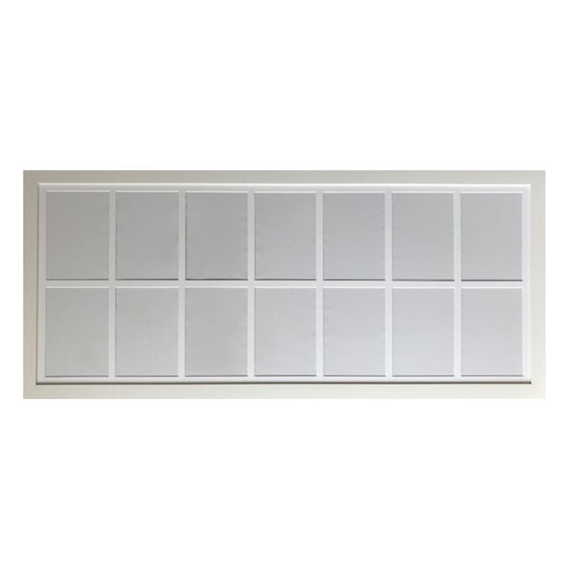 White Gallery School Years Photo Frame displaying 14 standard 5x7 inch (13x18cm) school photos