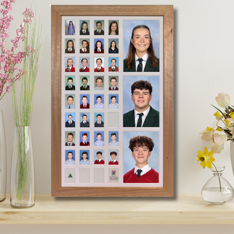 School Years Photo Frames – Display School Photos from Reception to Ye